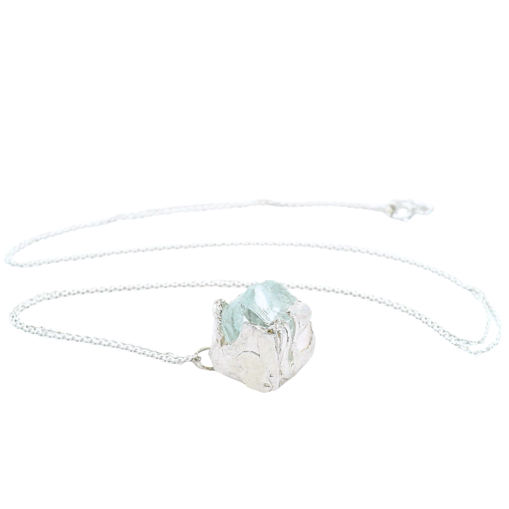 Silver Bus Stop Glass Pendant 24", view 5